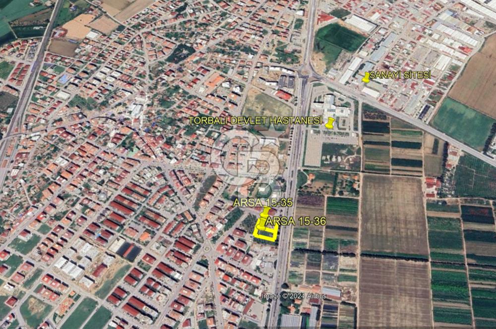 ZONED CORNER LAND FOR SALE ON AYDIN ​​STREET IN TORBALI