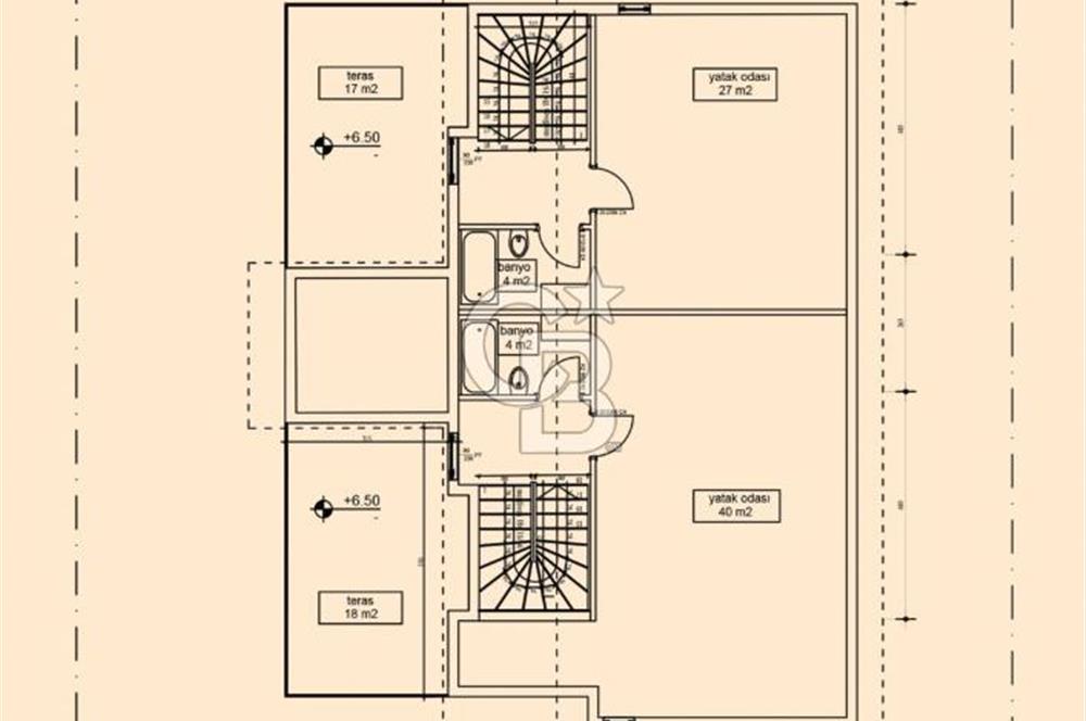 1 AY SONRA TESLİM VİLLA TADINDA!. DUBLEKS DAİRE 150M2 YATAY İMAR