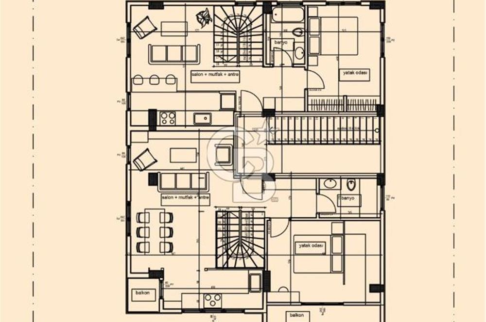 1 AY SONRA TESLİM VİLLA TADINDA!. BAHÇELİ DAİRE 100M2 AÇIK ALAN.