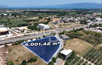 BURSA ORHANGAZİDE ANA YOLA CEPHE 4.0002m2 ARSA