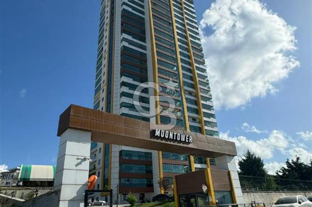 Moontower'da deniz manzaralı 4+1 kiralık daire