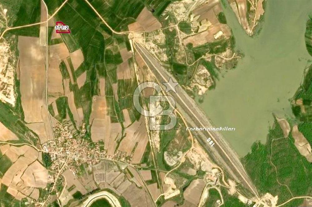 Edirne Uzunköprü Çakmak Köyünde Merkeze Yakın Satılık Tarla