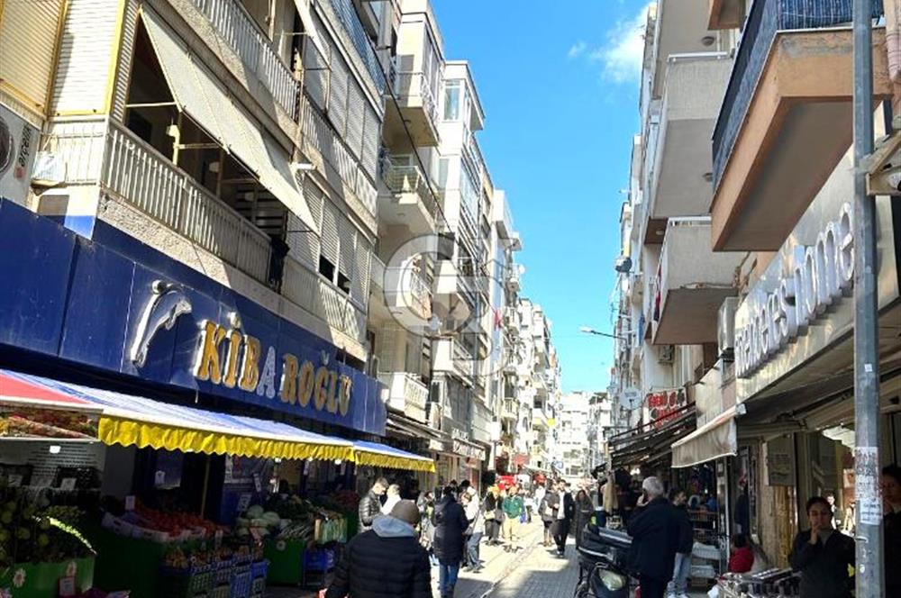 KARŞIYAKA ÇARŞI MERKEZDE 2+1 ÇİFT CEPHE SATILIK DAİRE 100 M2 NET