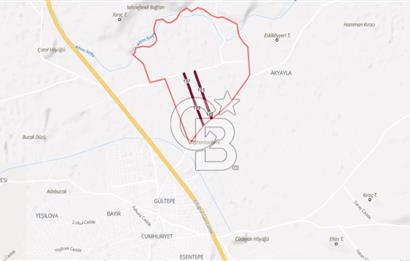 HATAY REYHANLI'DA 23.709 M2 YOLA CEPHELİ TARLA