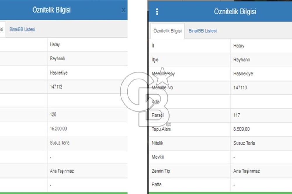 HATAY REYHANLI'DA 23.709 M2 YOLA CEPHELİ TARLA