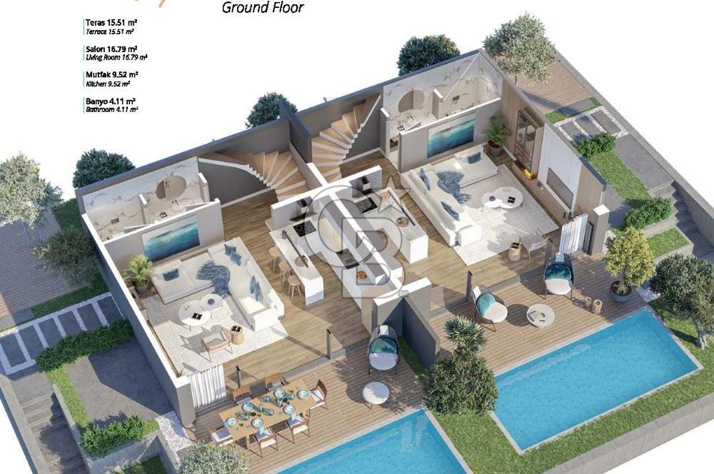 Boğaziçi Adabükü Projeden Villa