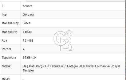 GÖLBAŞI/İKİZCE MAHALLESİNDE, HAYMANA YOLUNA SIFIR 85,564 M2