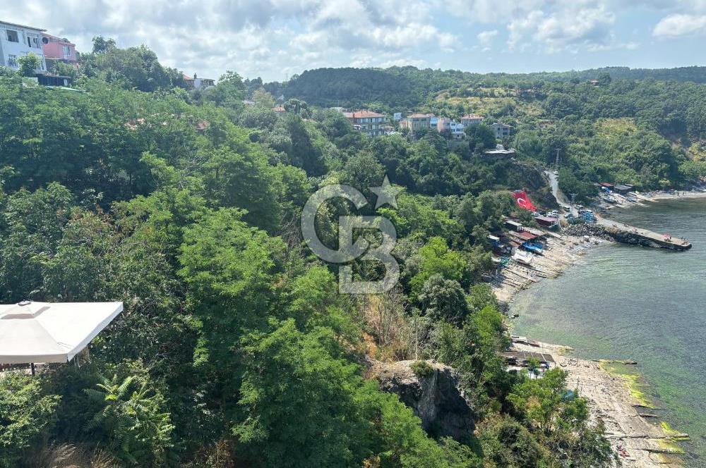 İstanbul Beykoz’da Eşsiz Denize Sıfır Arsa