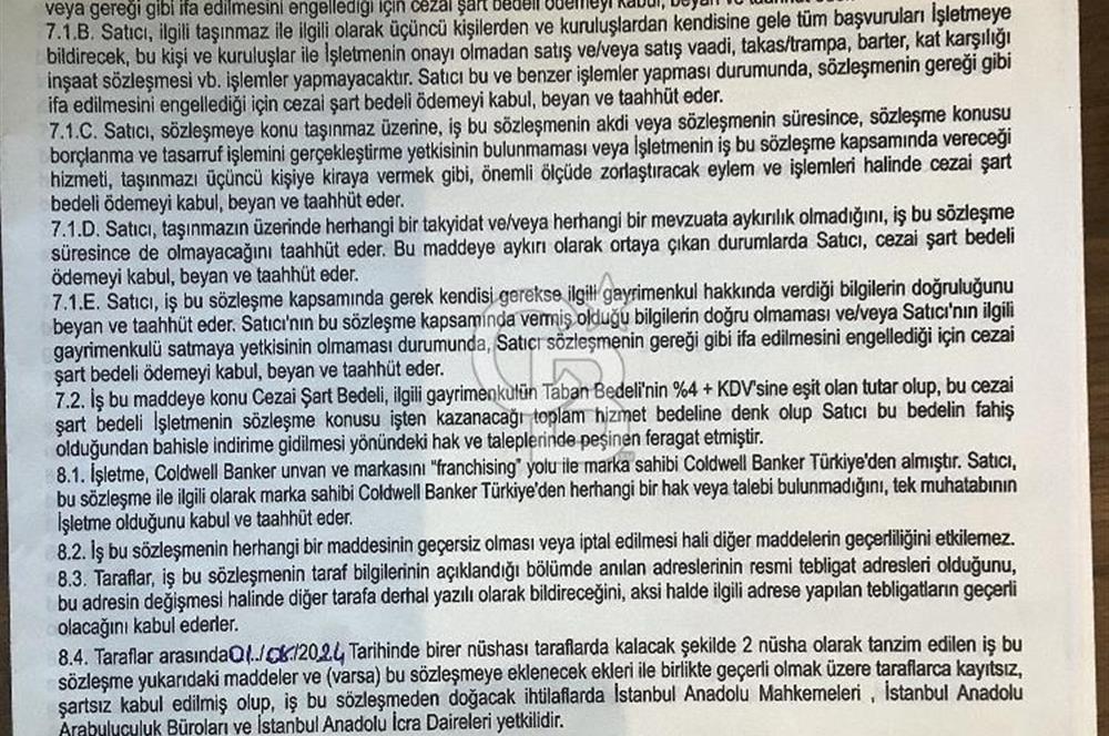 Ataşehir CUENTO ELITE de açık mutfak 2+1 satılık daire