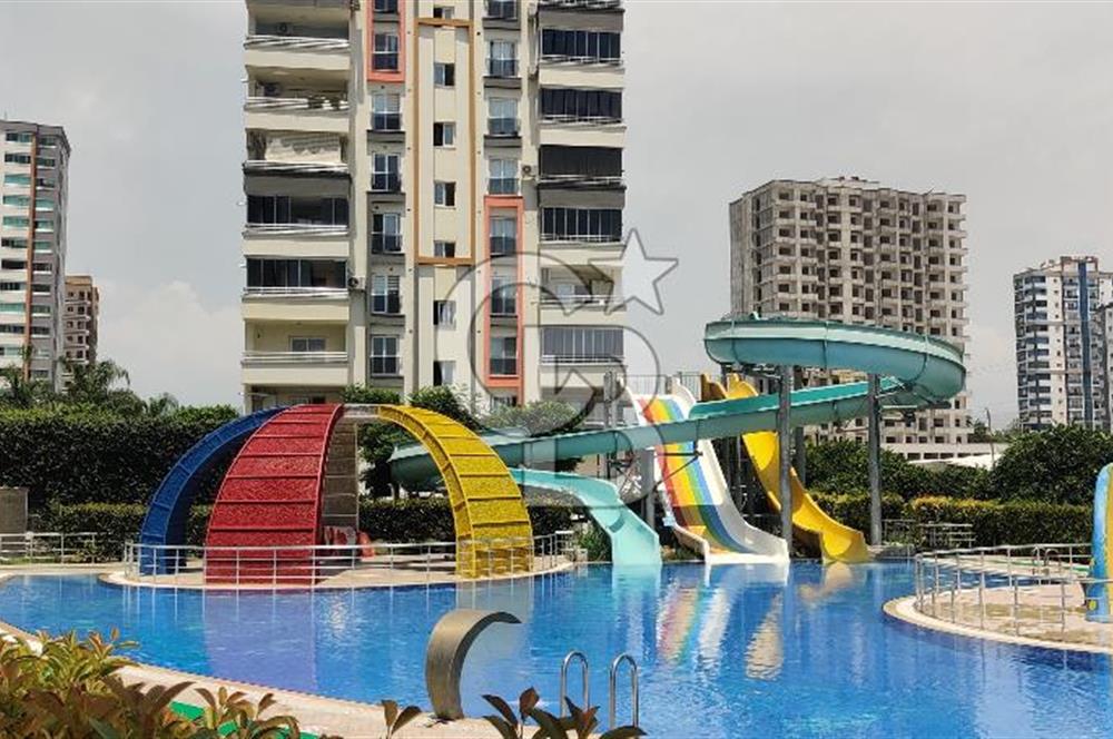 Mersin Mezitli Deniz Mah.  Batıyakası Sitesinde Aqua Parklı  Satılık  2+1 Daire 