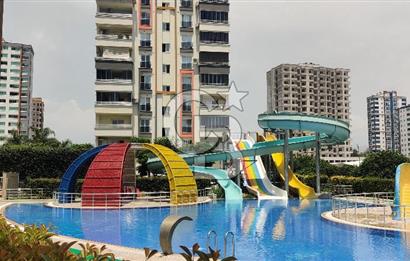 Mersin Mezitli Deniz Mah.  Batıyakası Sitesinde Aqua Parklı  Satılık  2+1 Daire 