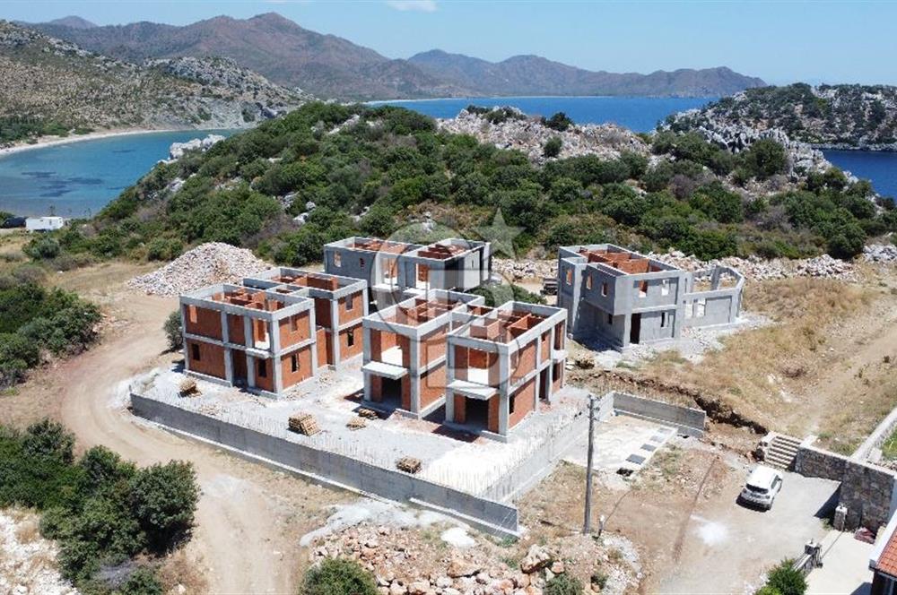 Datça Emecik'te Kendi Koyu Olan Bir Projeden 112m² Satılık Villa