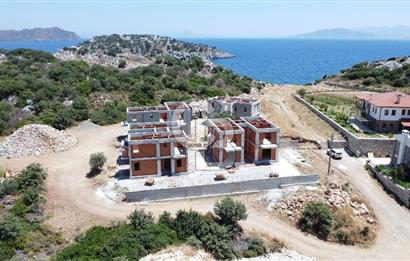 Datça Emecik'te Kendi Koyu Olan Bir Projeden 112m² Satılık Villa