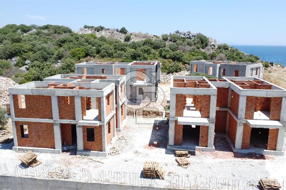 Datça Emecik'te Kendi Koyu Olan Bir Projeden 112m² Satılık Villa