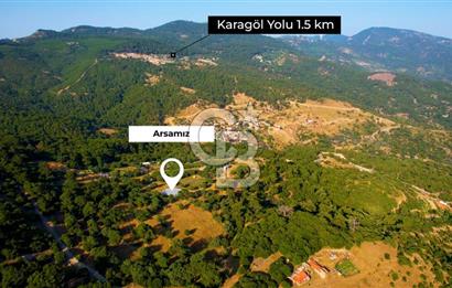 İZMİR YAMANLARDA 27.799M2 ENFES DOĞA VE DENİZ MANZARALI ARAZİ