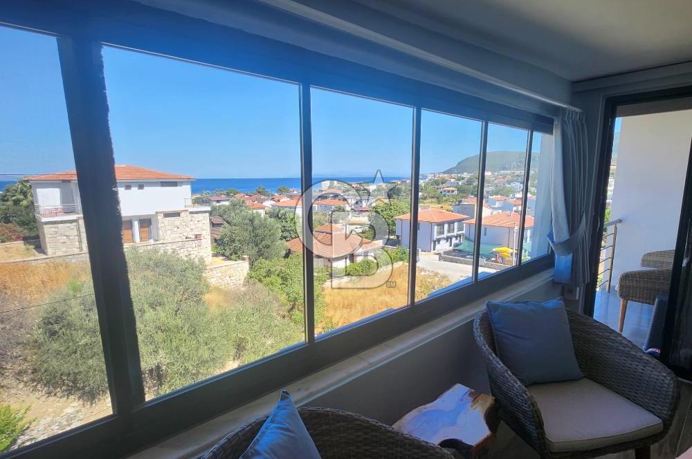 KARABURUN MİMOZA KOYU SATILIK 2+1 DUBLEKS LÜKS FULL EŞYALI DAİRE