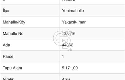 HURDACILAR SANAYİ BÖLGESİNDE 1 EMSAL TEK TAPU TİCARİ ARSA