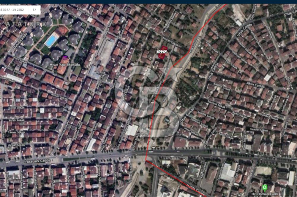 SANCAKTEPE SARIGAZİDE 500 M² SATILIK ARSA