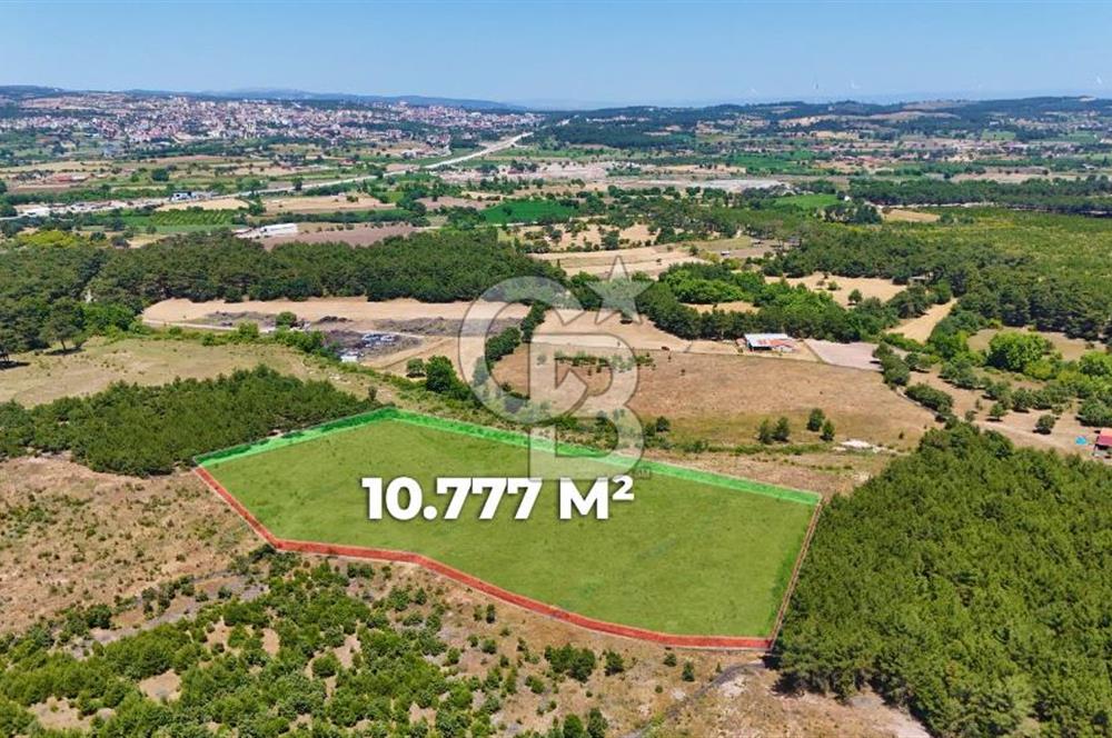 ASSOS SAZLI'DA İMARLI 10.777 M² SATILIK ARSA