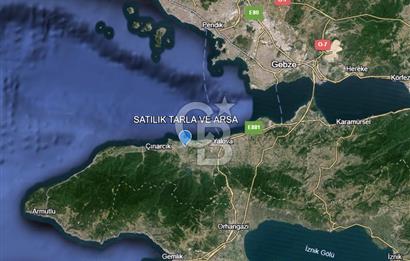 YALOVA TERMAL AKKÖY SATILIK 4.993 M2 TARLA + 615 M2 ARSA!.