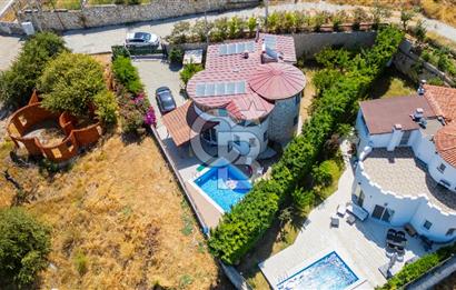 Kozbeylide Satılık 4+2 Müstakil Deniz Manzaralı Havuzlu Villa