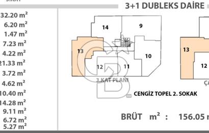 Muğla Dalaman merkezde iskanlı 3+1 dubleks sıfır daire