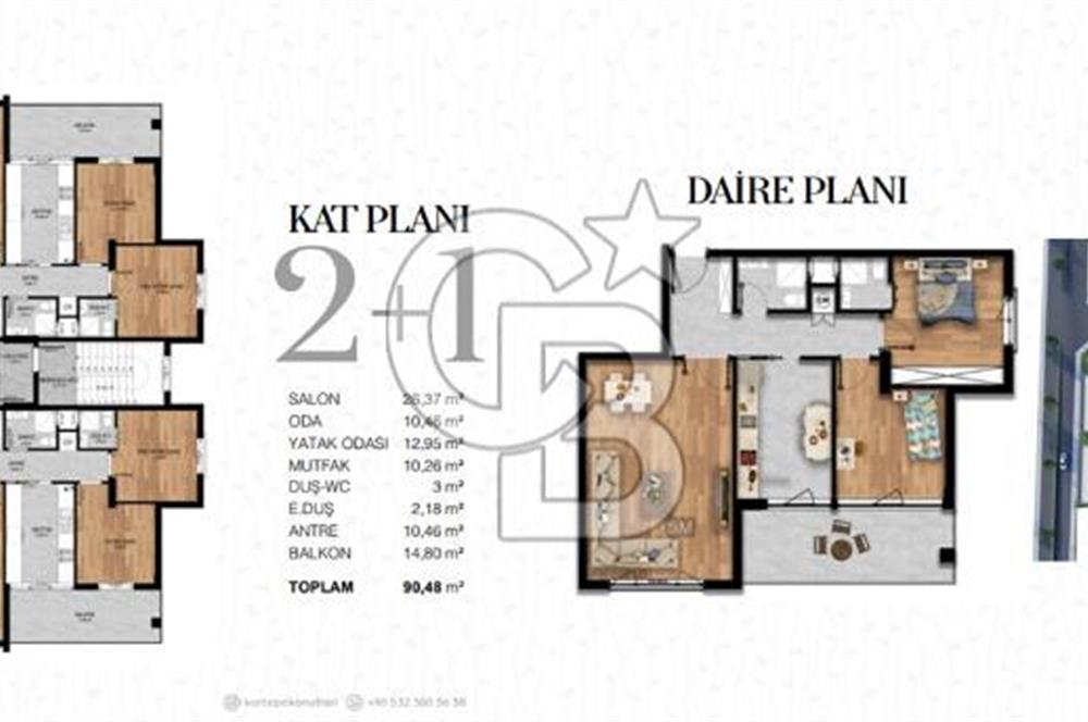 YAPRACIK ARALIK AYI TESLİM 2+1 FUL YAPILI FIRSAT DAİRE