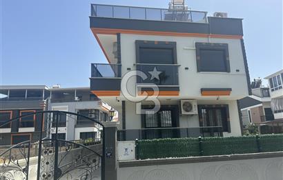 didim efeler de satılık 3+1 full eşyalı villa 