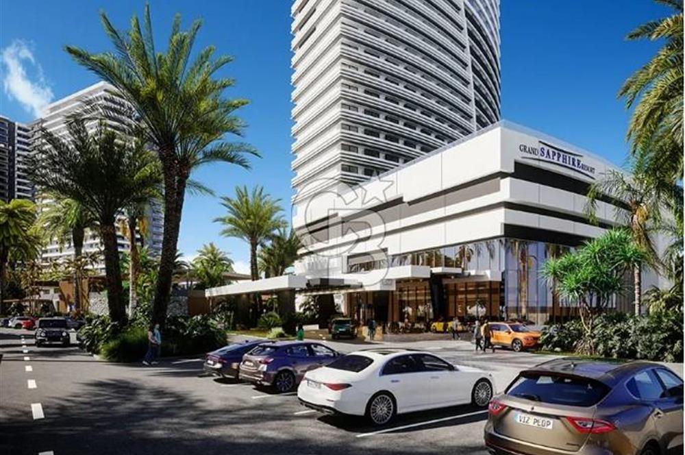 Grand Sapphire Residence  C Blok 16. Katta Deniz Manzaralı 1+1