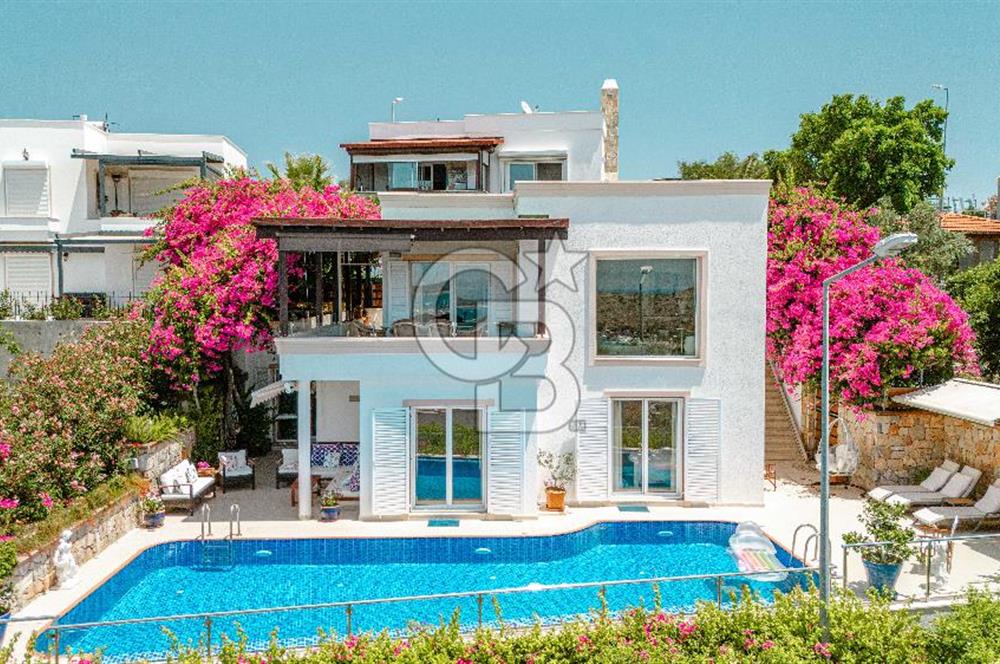 Bodrum Bardakçı Mevkiinde Satılık Deniz Manzaralı Müstakil Villa