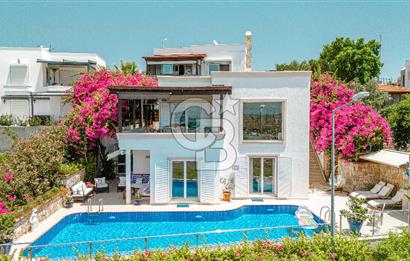 Bodrum Bardakçı Mevkiinde Satılık Deniz Manzaralı Müstakil Villa