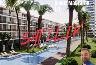 Grand Sapphire Residence E Blok 3. Katta Havuz Manzaralı 1+1