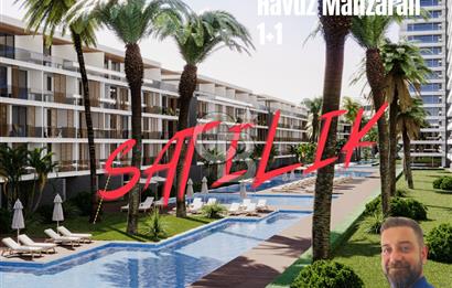 Grand Sapphire Residence E Blok 3. Katta Havuz Manzaralı 1+1