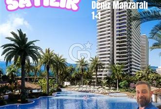 Grand Sapphire Residence  C Blok 16. Katta Deniz Manzaralı 1+1