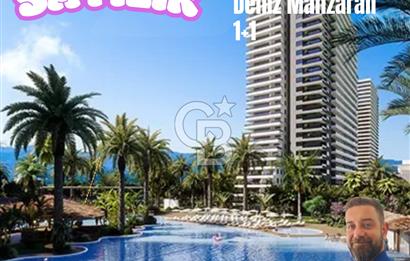 Grand Sapphire Residence  C Blok 16. Katta Deniz Manzaralı 1+1