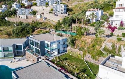 Bodrum Yalıkavakta Muhteşem Deniz Manzaralı Emsalsiz Villa 