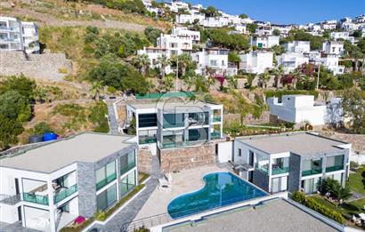 Bodrum Yalıkavakta Muhteşem Deniz Manzaralı Emsalsiz Villa 