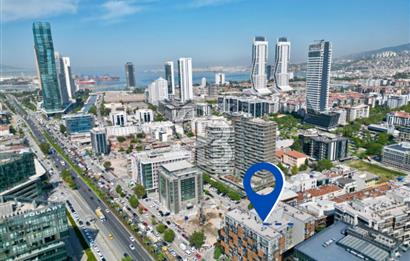 BAYRAKLI MODDA SUITES DE SATILIK 2+1 DAİRE & OFİS