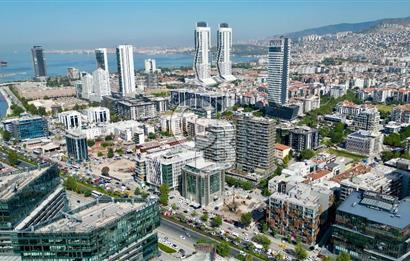 BAYRAKLI MODDA SUITES DE SATILIK 2+1 DAİRE & OFİS