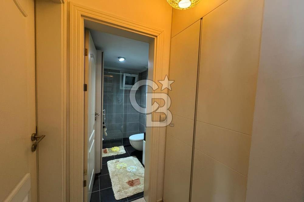 CONDOMİNİUM SİTESİNDE DENİZ MANZARALI 1+1 SATILIK DAİRE