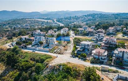 Kuşadası'nda Full Deniz Manzaralı Villa İmarlı Arsa