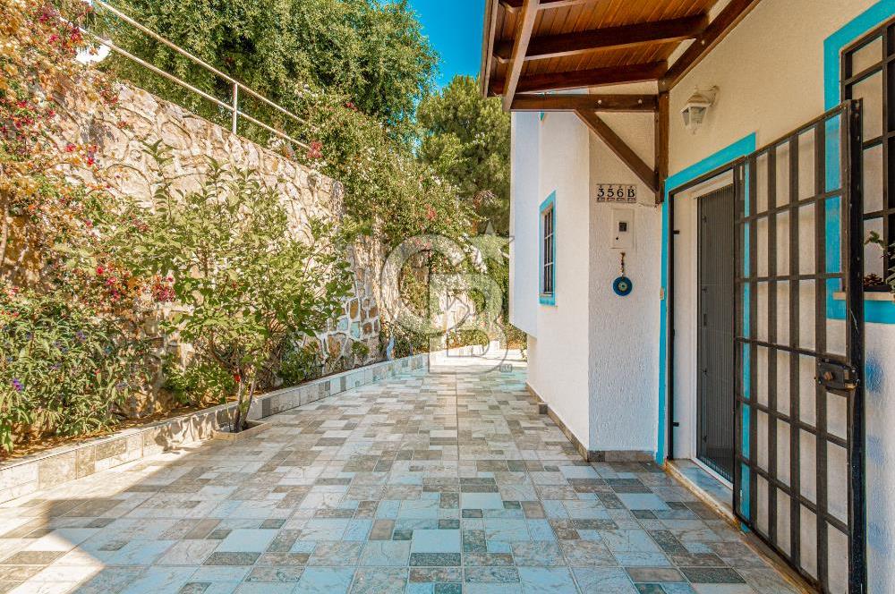 Bodrum Gümüşlük Özel Plajlı Site İçerisinde Köşe Konum Villa