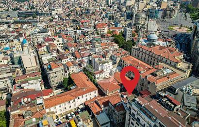 TAKSİM MEYDANA YAKIN DÜKKAN ÜSTÜ 5 KAT SATILIK BİNA