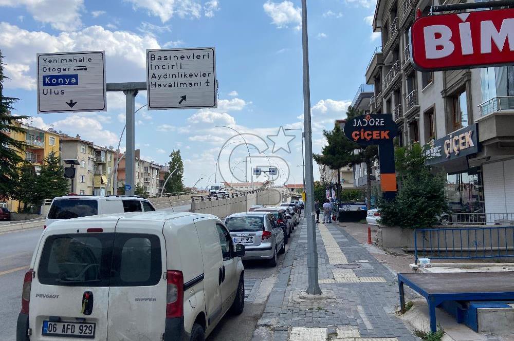 BASINEVLERİ SELÇUKLU CADDESİ YAPILI 2 KATLI GENİŞ DÜKKAN