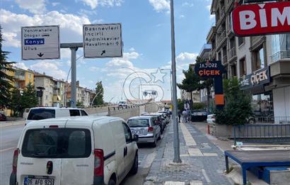 BASINEVLERİ SELÇUKLU CADDESİ YAPILI 2 KATLI GENİŞ DÜKKAN