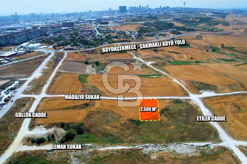 Büyükçekmece Çakmaklı 2.500 m² Satılık Arsa