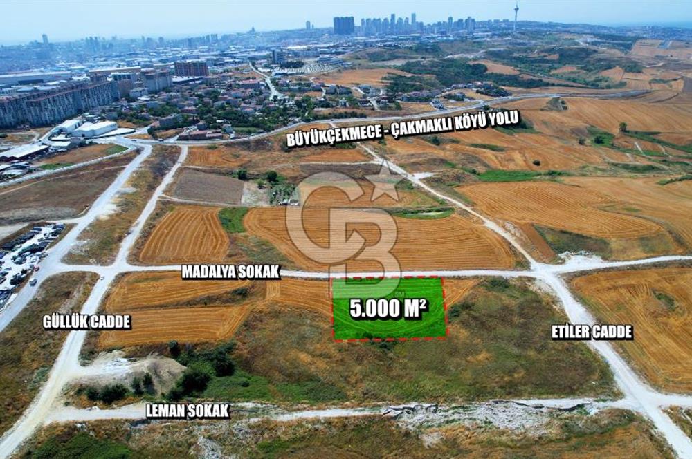 Büyükçekmece Çakmaklı 5.000 m² Satılık Arsa