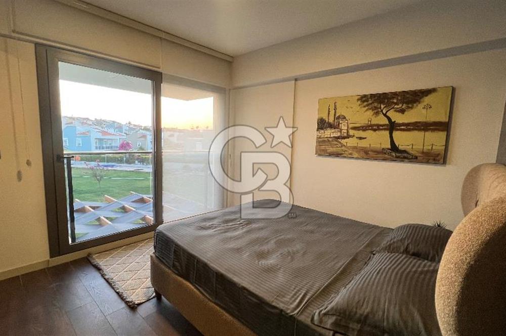 Çeşme Ayasaranda Residence Satılık Bahçeli 3+1 Dubleks 