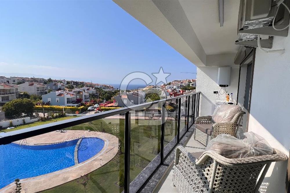 Çeşme Ayasaranda Residence Satılık Teraslı 2+1 