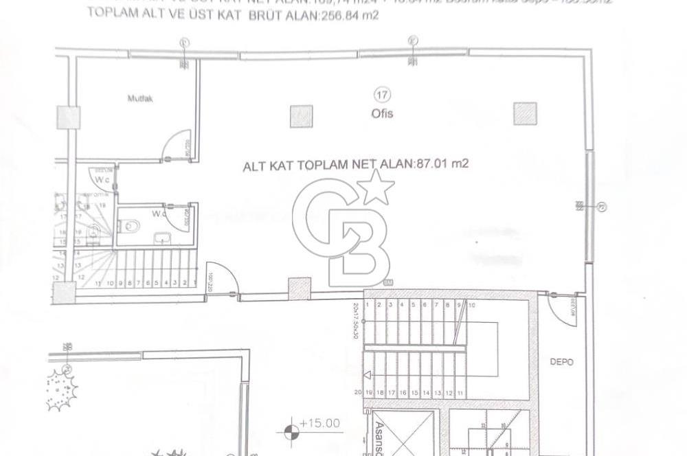 Bakırköy İncirli Caddesi'nde Prestijli 256 m2 Ofis/İşyeri Fırsatı - Tınaztepe Konakları